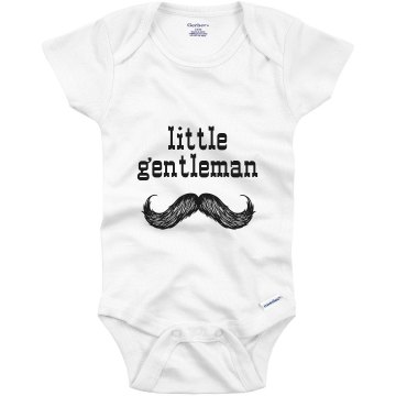 Little Gentleman Infant Gerber Onesies