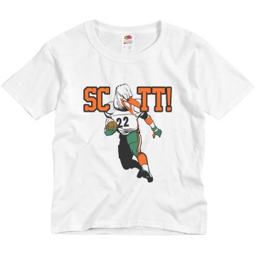 Someone Tackle Scott! Youth Basic Gildan Ultra Cotton Crew Neck Tee