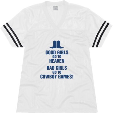 Football Bad Girls Jersey Junior Fit Augusta Replica Football Jersey