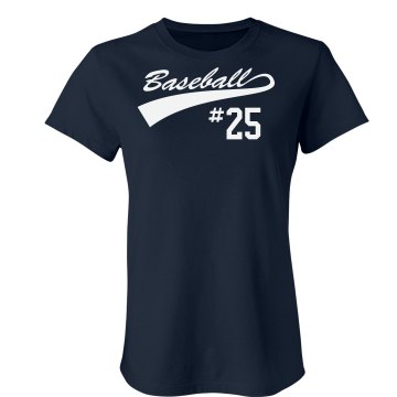 Baseball Jersey Junior Fit American Apparel Fine Jersey Tee