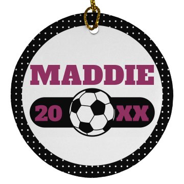 Custom Ornament Porcelain Circle Ornament