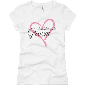 Mother Of The Groom Junior Fit Basic Bella Favorite Tee