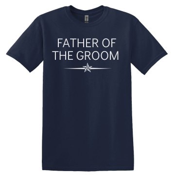 Groom's Father Rings Unisex Gildan Heavy Cotton Crew Neck Tee