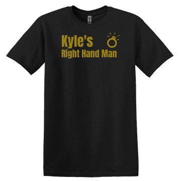 Kyle's Best Man Unisex Gildan Heavy Cotton Crew Neck Tee