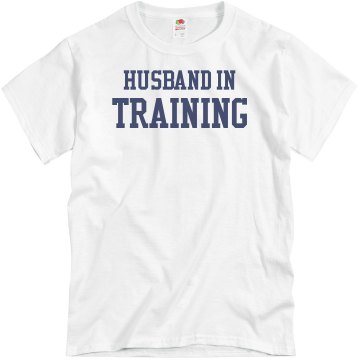 In Training Husband Unisex Basic Gildan Heavy Cotton Crew Neck Tee