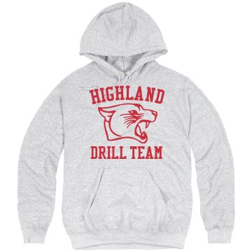 Highland Drill Team Unisex Hanes Ultimate Cotton Heavyweight Hoodie