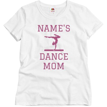 Jamie's Mom Dance Junior Fit Bella Sheer Longer Length Rib Tee