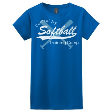 Central HS Training Camp Misses Relaxed Fit Gildan Ultra Cotton Tee