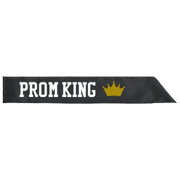 Prom King Sash Adult Satin Party Sash