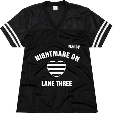 Elm Street Bowling Junior Fit Soffe Mesh Football Jersey