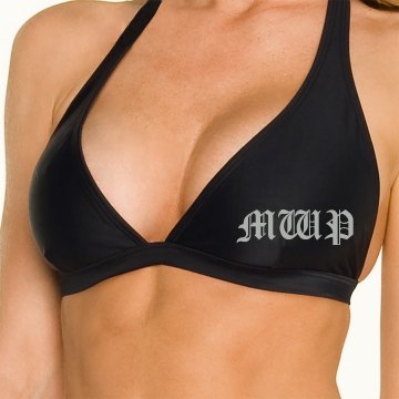 Beach Monogram Omni Swimsuit Halter Top