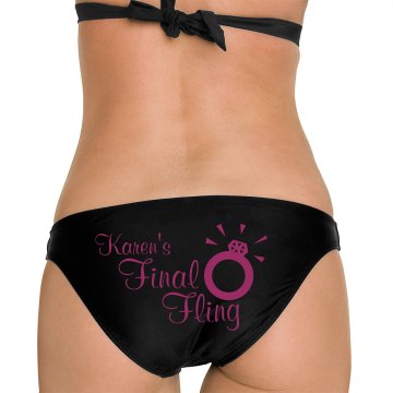 Karen's Final Fling Omni Swimsuit Bikini Bottom