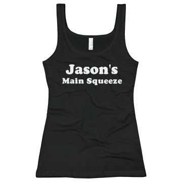 Jason's Main Squeeze Junior Fit Bella Sheer Longer Length Rib Tank Top