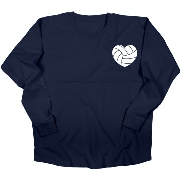 Tri-State Volleyball Camp Junior Fit Bella 1x1 Rib Ringer Tee