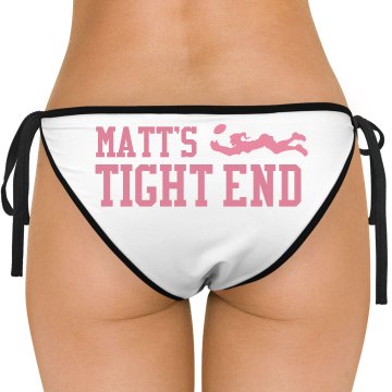 Tight End Bikini American Apparel Nylon Tricot Side-Tie Bikini Swimsuit Bottom