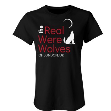 The Real Werewolves of UK Junior Fit Bella Sheer Longer Length Rib Tee