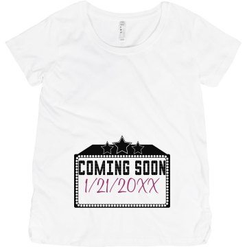 Coming Soon Marquee Maternity LA T Sportswear Tee