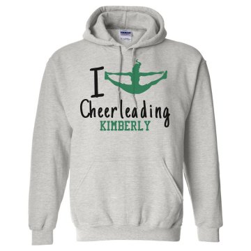 I Splits Cheerleading  Unisex Gildan Heavy Blend Hoodie