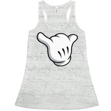 Aloha Misses American Apparel Neon Oversized Crop Tank