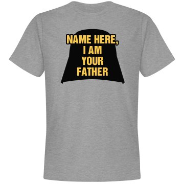 I Am Your Father Unisex Canvas Jersey Tee