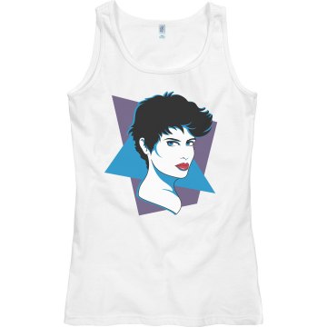 80's Fashion Top Misses Bella Flowy Lightweight Raglan Tee