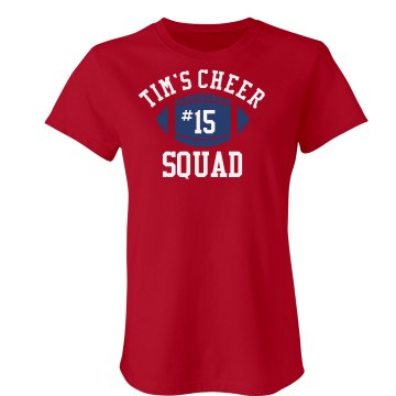 Tim's Cheer Squad Misses Relaxed Fit Anvil Heavyweight Tank Top