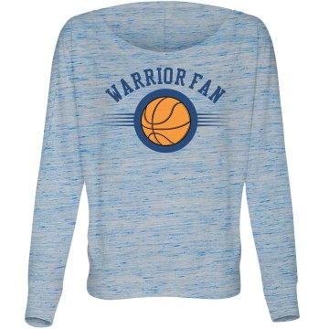 Basketball Fan Tee Misses Bella Flowy Lightweight Relaxed Dolman Tee