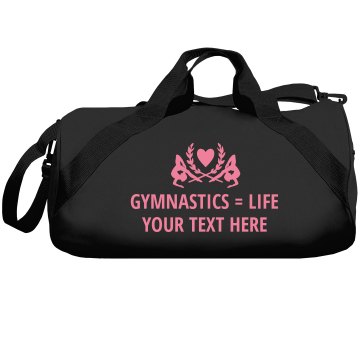 Gymnastics Equals Life Augusta Sport Roll Bag