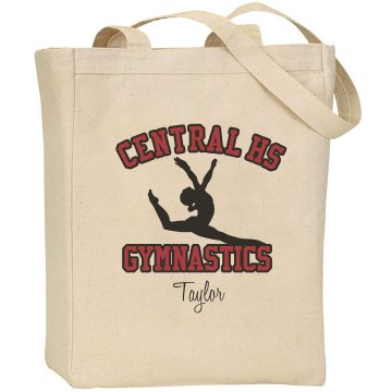 Central HS Gymnast Port & Company Large Square Duffel Bag