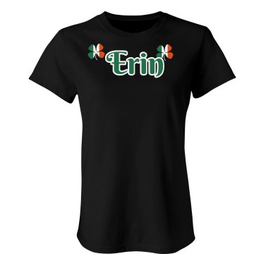 Clover Name Junior Fit Bella Sheer Longer Length Rib Tee