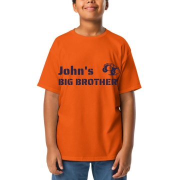 John's Big Brother Youth Gildan Ultra Cotton Crew Neck Tee