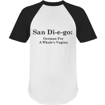 San Diego Unisex Anvil Ringer Tee