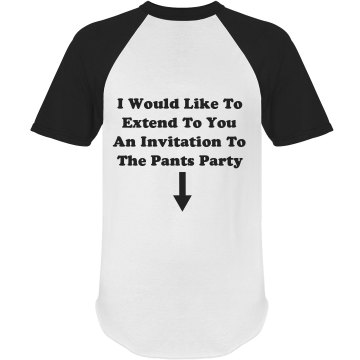 Pants Party Unisex Anvil Ringer Tee
