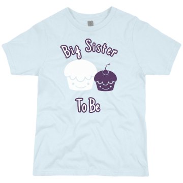 Big Sister To Be Tank Youth Bella Girl 1x1 Rib Tank Top
