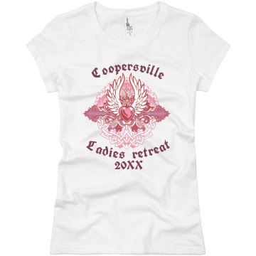 Ladies Retreat Junior Fit Basic Bella Favorite Tee