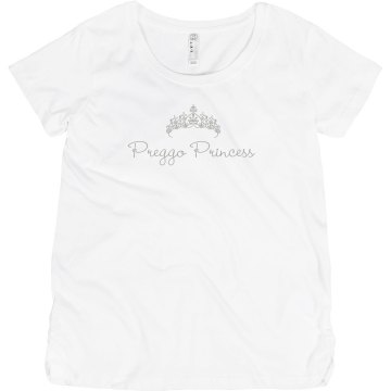 Preggo Princess Junior Fit Bella Crewneck Jersey Tee
