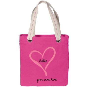 Ballet Sling Bag Port Authority Color Canvas Tote