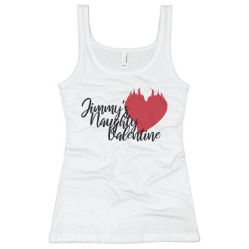 Jimmy's Naughty Valentine Bella Junior Fit Contrast Satin Trim Cami