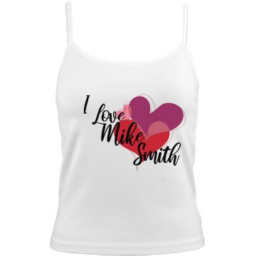 I Love Mike Smith Bella Junior Fit Camisole