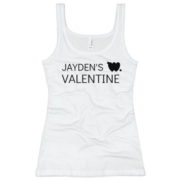 Jayden's Rhinestone Junior Fit Bella Sheer Longer Length Rib Tank Top