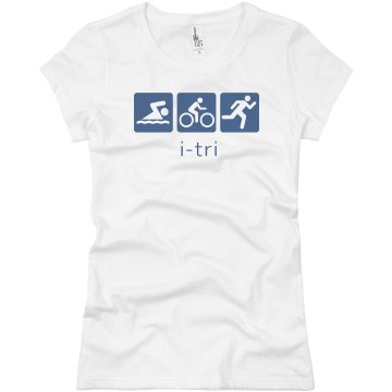 Triathlon i-tri Junior Fit Basic Bella Favorite Tee