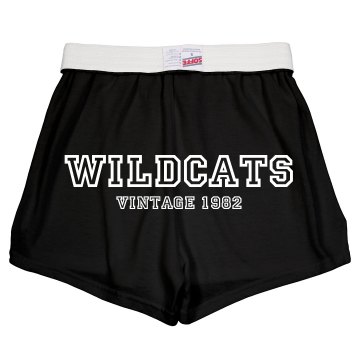 Vintage Cheer Shorts Junior Fit Soffe Cheer Shorts