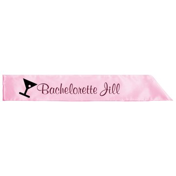 Bachelorette Party Sash Adult Satin Party Sash