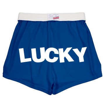 Lucky Clover w/ Back Junior Fit Soffe Cheer Shorts