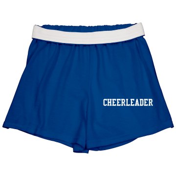 Lions Cheerleader w/ Back Junior Fit Soffe Cheer Shorts