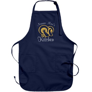 Nanna Mae's Kitchen Port Authority Adjustable Full Length Apron