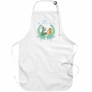 Beauty Bar Apron Basic White Apron