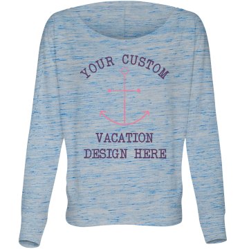 Finn Family  Beach Trip Misses Relaxed Fit Basic Gildan Ultra Cotton Tee