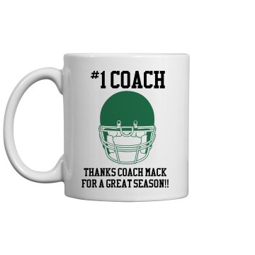#1 Coach Mug 11oz Ceramic Coffee Mug