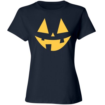Jack O Lantern Junior Fit Bella Sheer Longer Length Scoopneck Tee